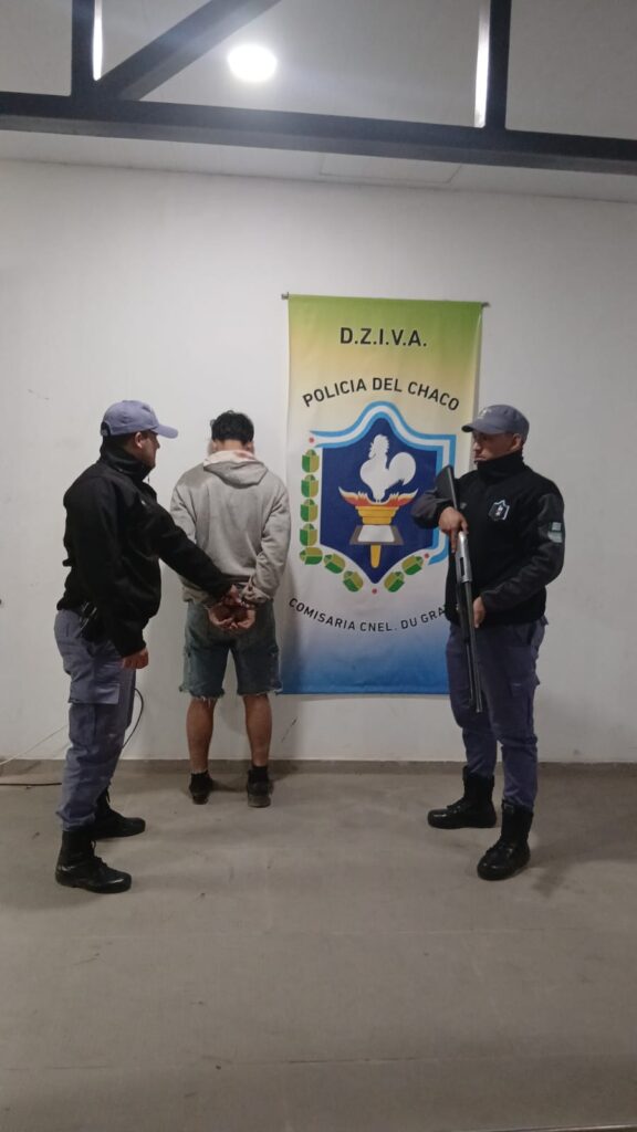 Coronel Du Graty: detuvieron a un joven tras herir a otro con un arma blanca