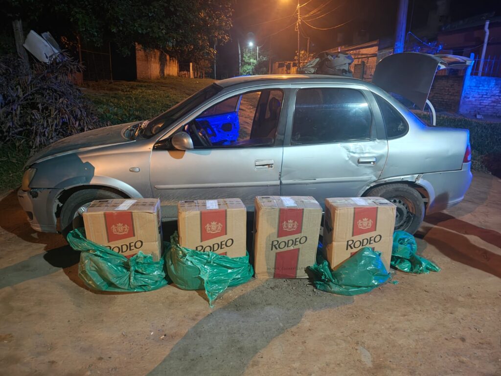Las Palmas: demoraron a dos hombres con 200 brezas de cigarrillos de contrabando