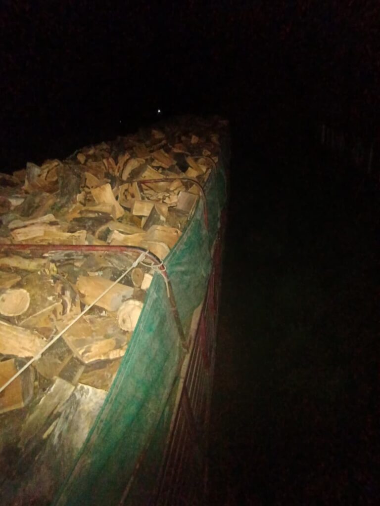 Pampa del Indio: secuestraron más de 20 toneladas de leña de vinal
