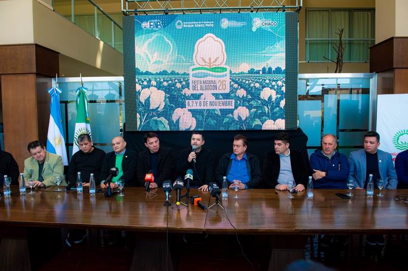 Sáenz Peña se prepara para una nueva Fiesta Nacional del Algodón