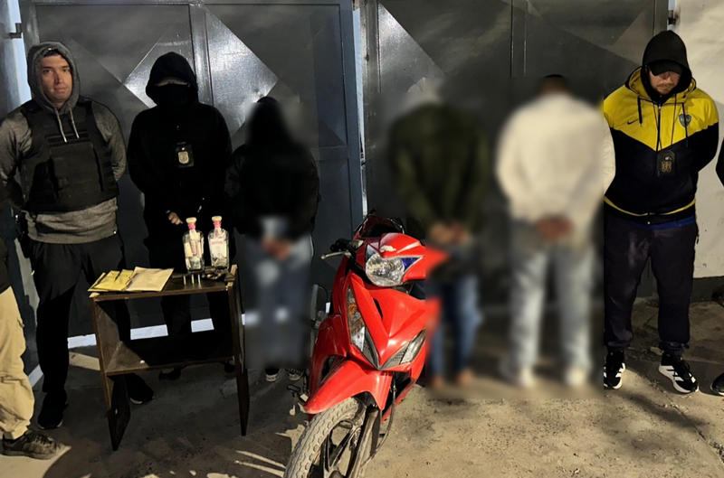 Cayeron Los Tres Mosqueteros tras persecución en La Rubita
