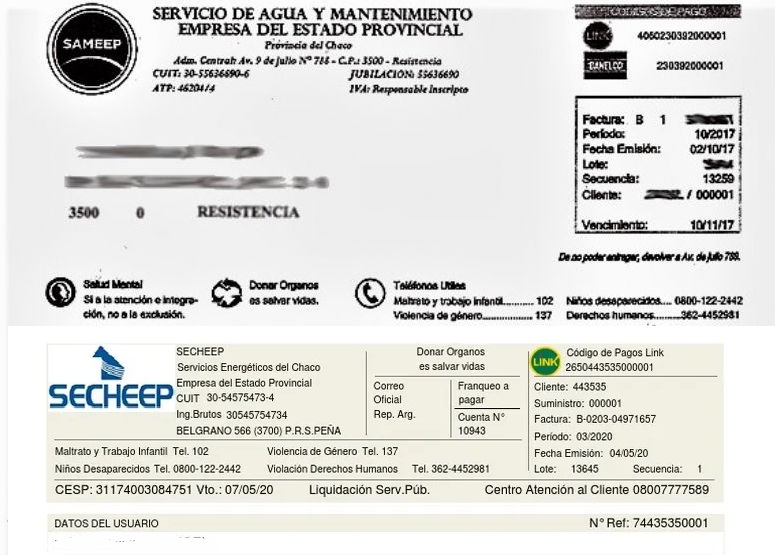 La Legislatura debate el proyecto para congelar por 180 días las tarifas de SECHEEP y SAMEEP