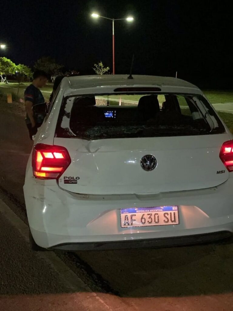 Villa Ángela: cuatro personas heridas tras choque de una moto y un auto sobre la Ruta 95