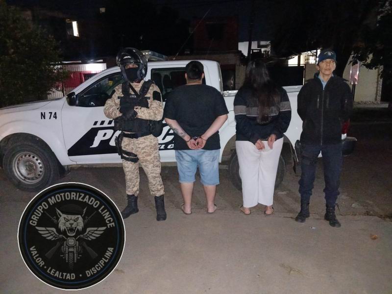Vendían cocaína al menudeo llevando a su nena