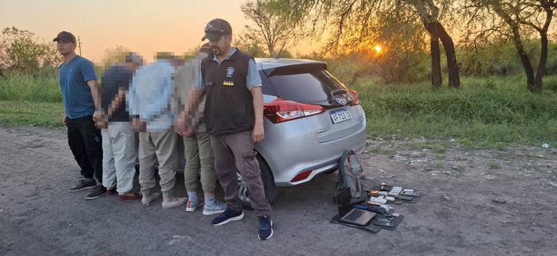 Atraparon a sospechosos de robo durante un remate rural