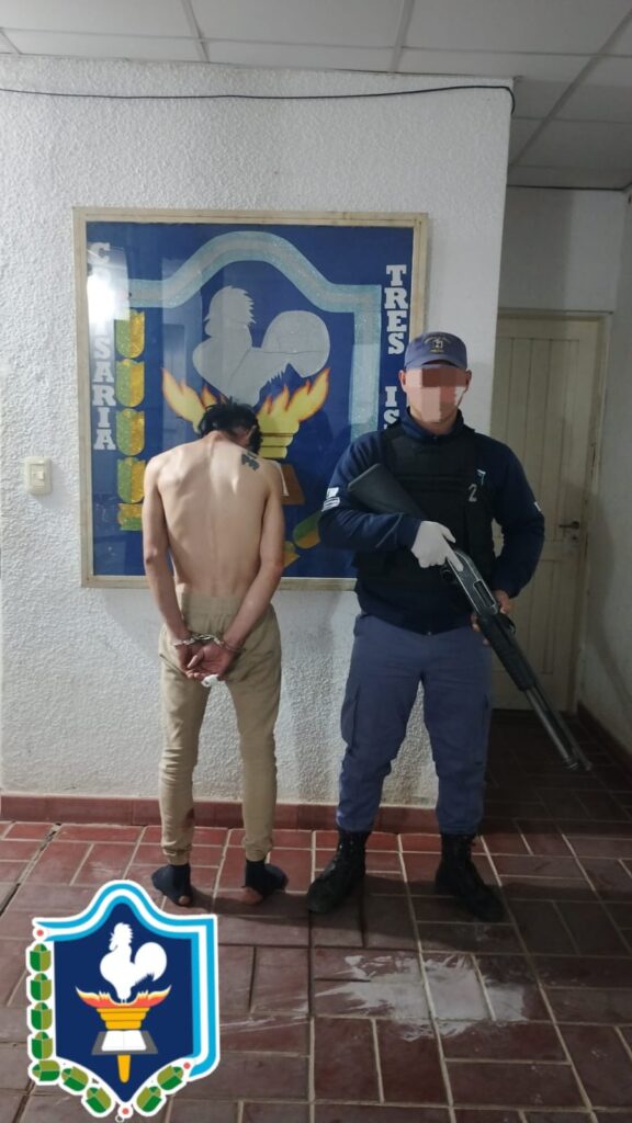 Lo detuvieron porque hirió a su hermano con un cuchillo