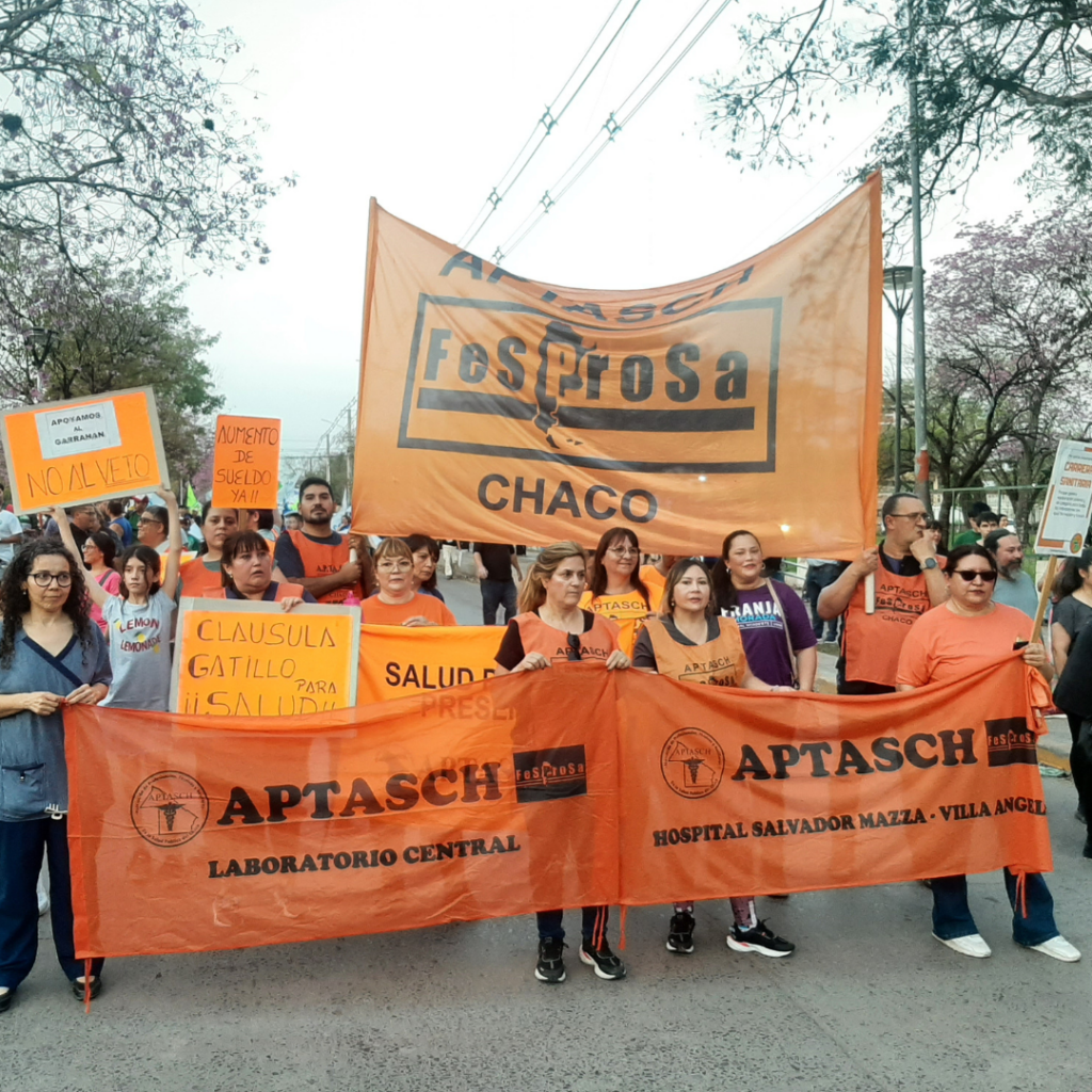 APTASCH denuncia sueldos de $400 mil en Salud y dispara contra el Gobierno: “¿Con qué cara pueden exigir más?”