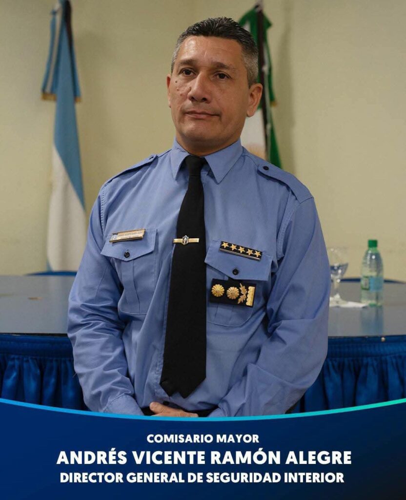Sáenz Peña: asumió Andrés Alegre al frente de la Dirección General de Seguridad Interior