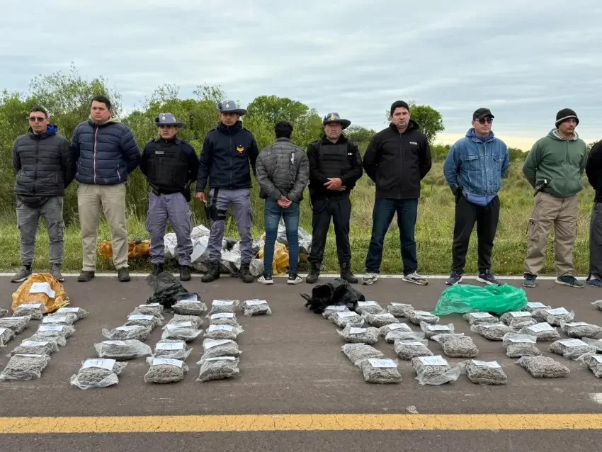 La Leonesa: detuvieron a un hombre que llevaba 211 kilos de marihuana valuados en $84 millones