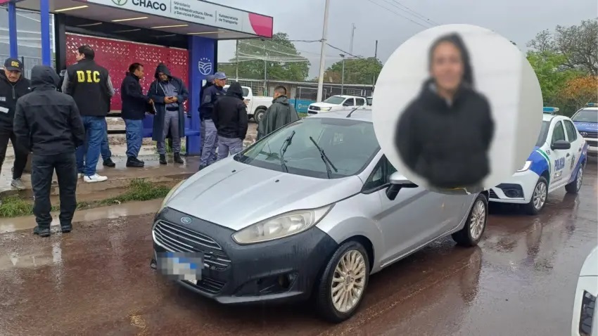 Robó un auto en marcha, intentó escapar de la policía y la detuvieron en la avenida Sarmiento