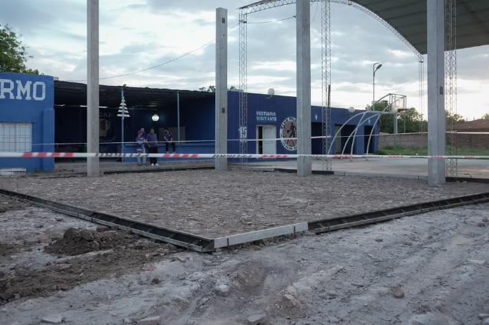 Zdero avanza con una obra histórica para el deporte de Las Palmas