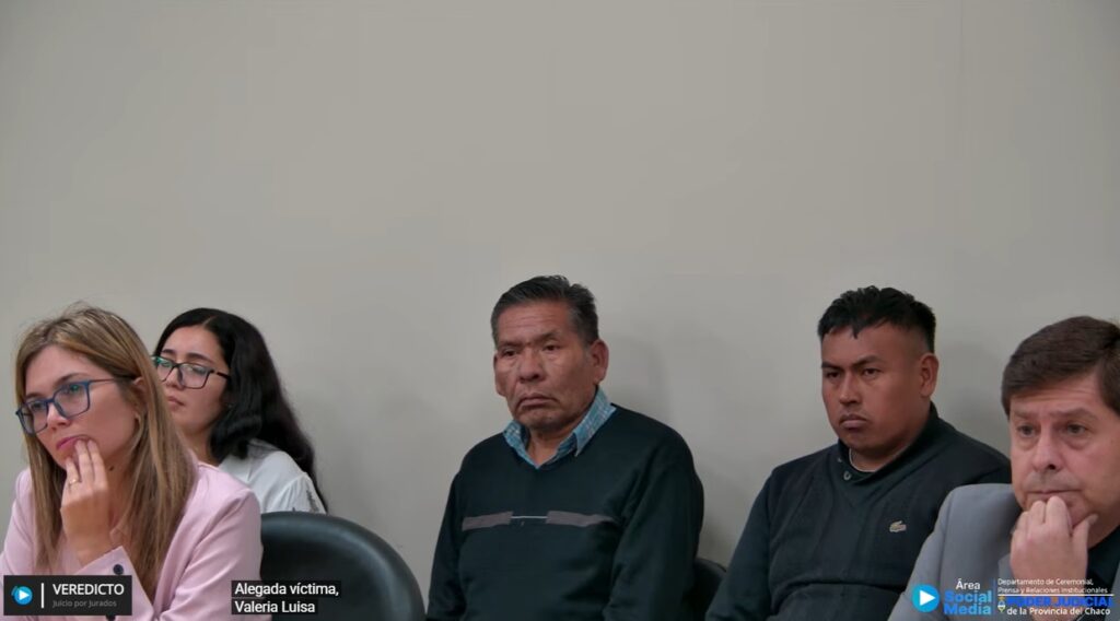 Luego de cuatro jornadas, con veredicto de culpabilidad concluyó el primer juicio por jurados indígena y en Charata