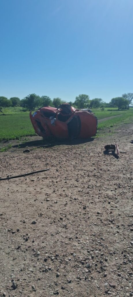 TRAGEDIA EN LA RUTA 95: murió un joven de Du Graty tras chocar contra un perro y volcar